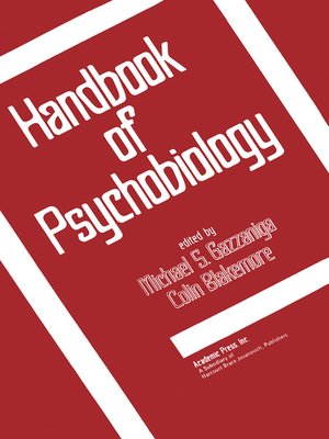 cover image of Handbook of Psychobiology